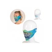 Custom-made gezichtsmasker full-colour - Wit