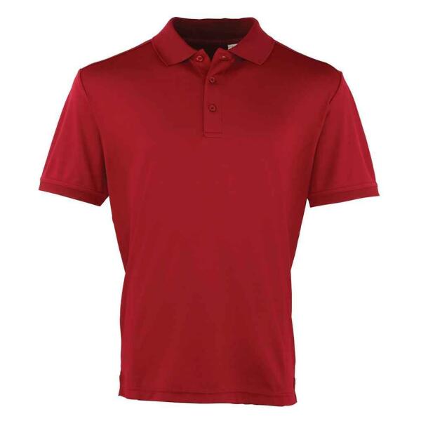 Coolchecker® Piqué Polo Shirt, Burgundy, 4XL, Premier