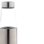 Hybride lekvrij glas en vacuümfles, zilver