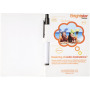 Essential conference set met A6 kladblok en pen - Wit/Zwart