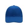 MB016 6 Panel Cap Laminated - royal - one size