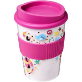 Brite Americano® Medio 300 ml beker met grip - Magenta