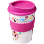Brite Americano® Medio 300 ml beker met grip - Magenta