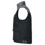 2806 PADDED VEST CONTRAST 0410999 BLACK S