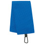 Golfhanddoek met honinggraatstructuur Light Royal Blue One Size