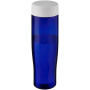 H2O Active® Eco Tempo 700 ml screw cap water bottle - White/Blue