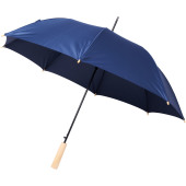Alina 58 cm fuldautomatisk paraply i genanvendt PET - Marineblå