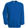 Crew Neck Sweatshirt Set In Royal Blue L