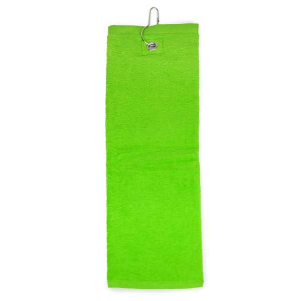 T1-Golf Golf Towel - Lime Green