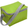 Polyester (420D) cooler bag Cleo light green