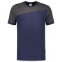 T-shirt Bicolor Naden 102006 Ink-Darkgrey 4XL