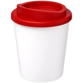 Americano® espresso 250 ml geïsoleerde beker - Wit/Rood