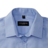 Men's LS Herringbone Shirt - White - S