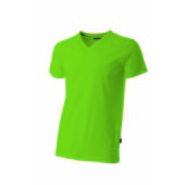 T-shirt V Hals Fitted 101005 Lime L