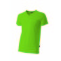 T-shirt V Hals Fitted 101005 Lime 3XL