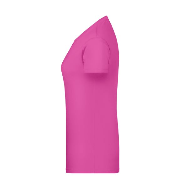 Ladies' Basic-T - pink - XL
