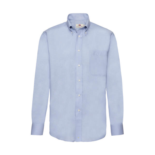 Oxford Shirt Long Sleeve - Oxford Blue - S