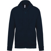 Sweater met rits en capuchon Navy M