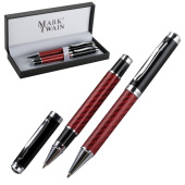 Mark Twain- 2-delige schrijfset Mark Twain- 2-delige schrijfset