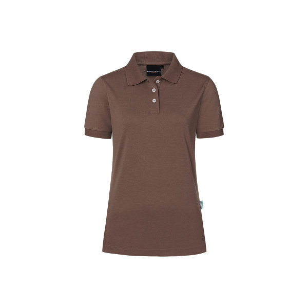 Ladies' Workwear Polo Shirt Modern-Flair, from Sustainable Material , 51% GRS Certified Recycled Polyester / 47% Conventional Cotton / 2% Conventional Elastane