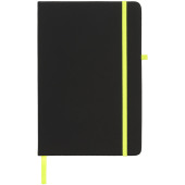 Noir medium notitieboek - Zwart/Lime