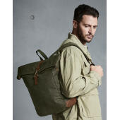 Heritage Waxed Canvas Backpack - Desert Sand - One Size