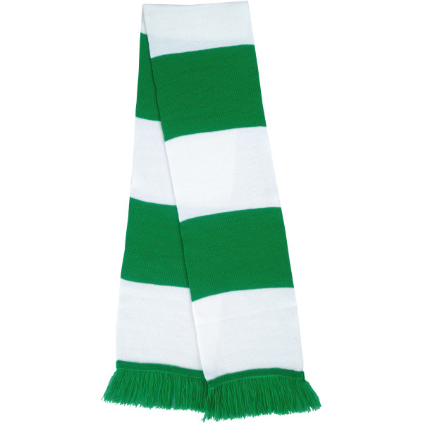 Team Scarf Kelly Green / White One Size