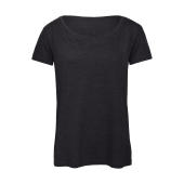 Triblend/women T-Shirt - Heather Dark Grey - S
