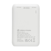 Urban Vitamin Alameda 10.000 mAh 18W PD powerbank, wit