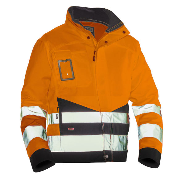 1231 Hi-vis jacket oranje/zwart 3xl