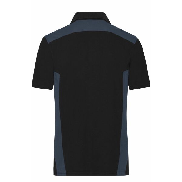 Men's Workwear Polo - STRONG - - black/carbon - 6XL