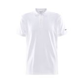 Craft Core blend polo shirt men white m
