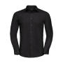 Tailored Poplin Shirt LS - Black - 2XL