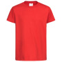 Stedman T-shirt Crewneck Classic-T Organic kids 186c scarlet red M