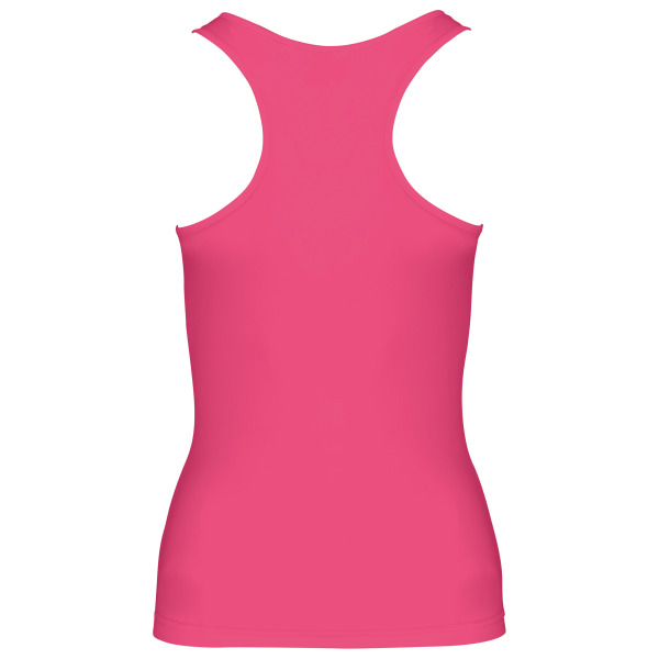Damessporttop Fluorescent  Pink XL