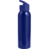 Aluminium fles Marla kobaltblauw