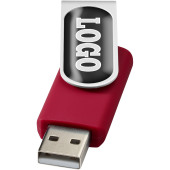 Rotate-doming USB 2GB - Rood/Zilver