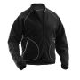 5192 Fleece jacket reversible zwart/grijs xs