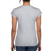 Gildan T-shirt V-Neck SoftStyle SS for her cg7 sport grey L