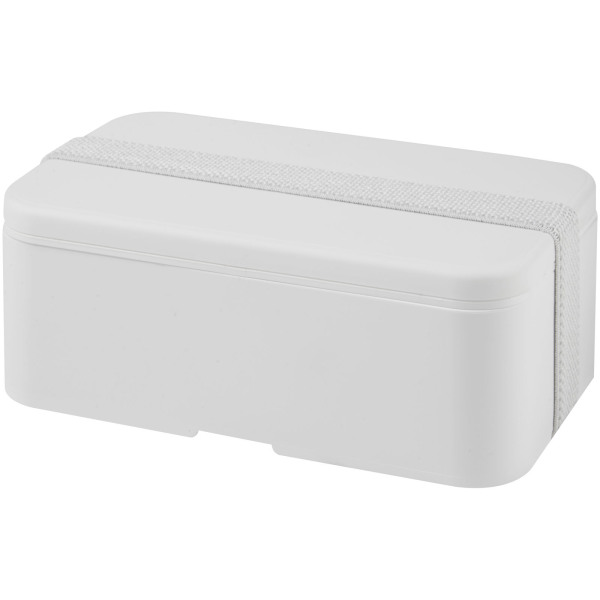 MIYO Pure single layer lunch box - White/White