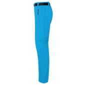 Ladies' Zip-Off Trekking Pants - bright-blue - XXL