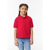 Gildan Polo Dryblend Jersey SS for kids 000 white XL