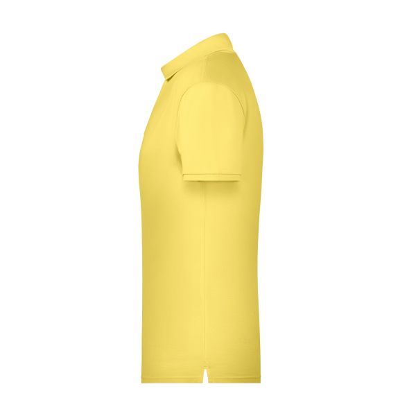 Men's Basic Polo - light-yellow - L