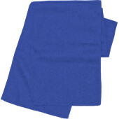 Polyester fleece (200 gr/m²) sjaal Maddison kobaltblauw