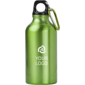Aluminium fles Santiago rood