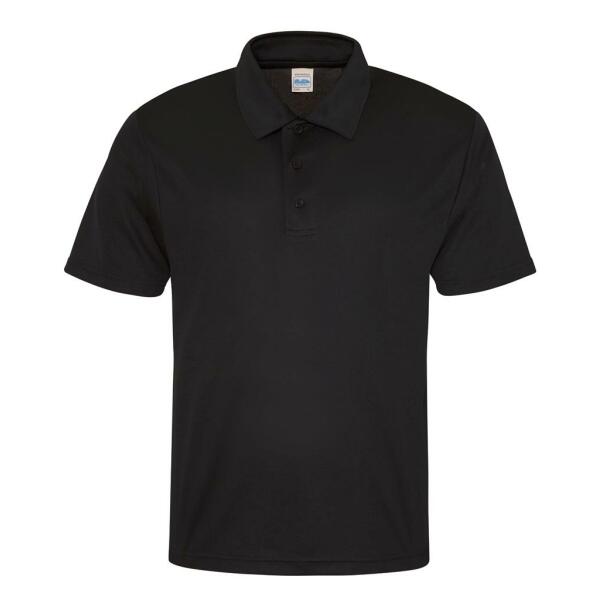 AWDis Cool Polo Shirt, Jet Black, 4XL, Just Cool