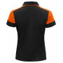 Printer Prime Polo Lady Black/Orange XXL