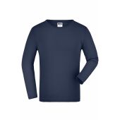 Junior Shirt Long-Sleeved Medium - navy - XXL