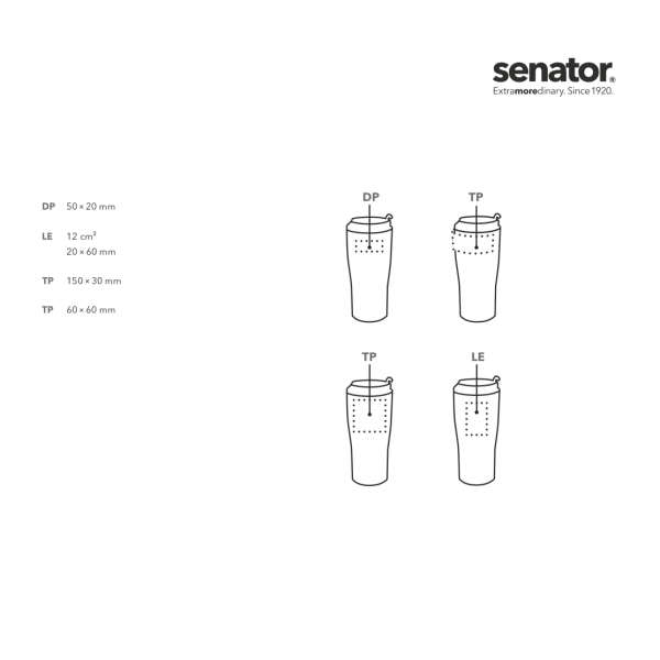 senator® Trophy vacuüm-thermobeker