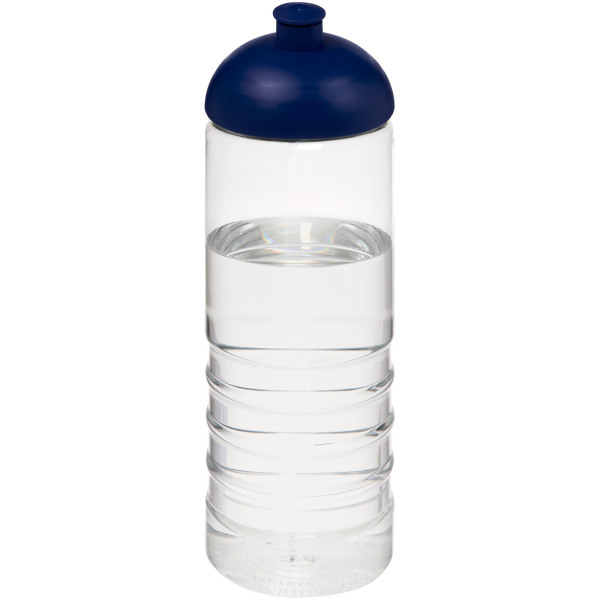 H2O Active® Treble 750 ml dome lid sport bottle - Transparent/Blue